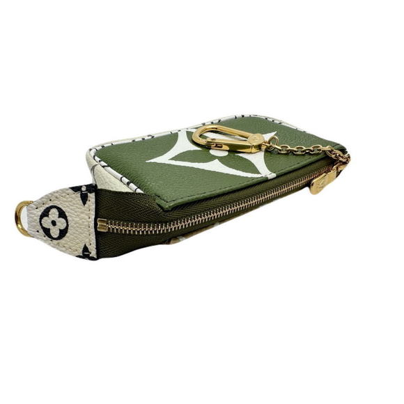 Louis Vuitton Accessoires Monogram Pouch Khaki Pochette Green Giant - Picture 4 of 8